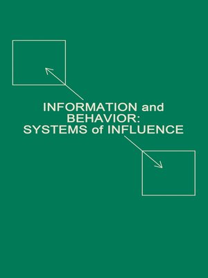 cover image of Information and Behavior